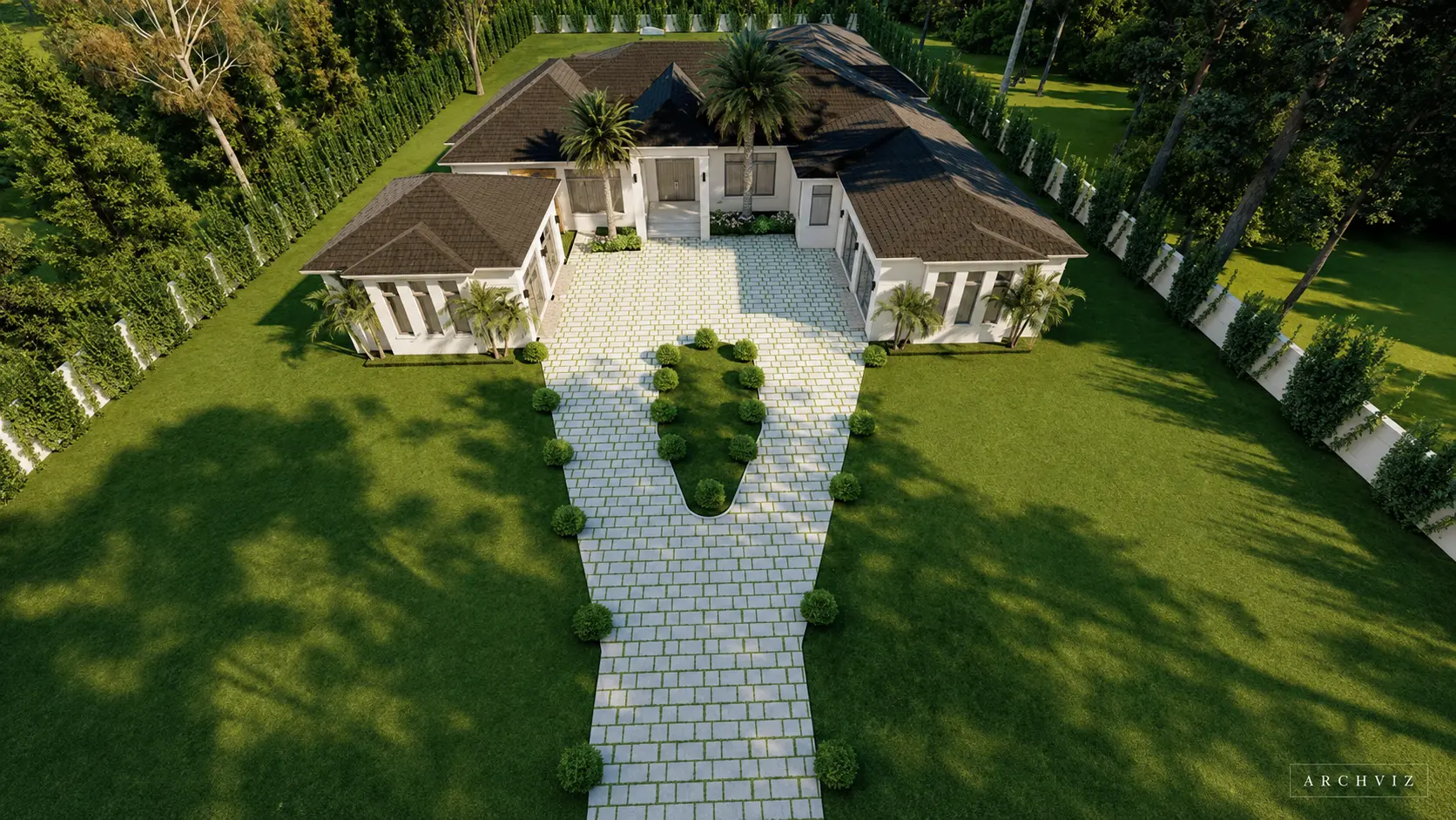 Exterior House Design 2 - Architecture Visualization visualization screenshot 1